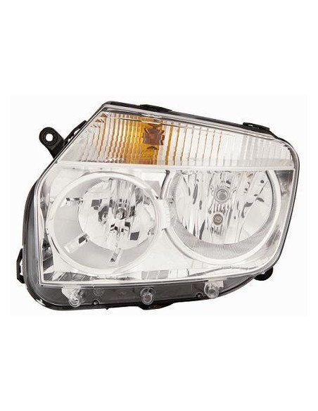 FARO FANALE PROIETTORE ANTERIORE DACIA DUSTER 2010 PAR. CROMATA DX DEPO 10001