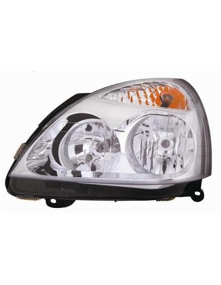 FARO FANALE PROIETTORE ANTERIORE RENAULT CLIO 2001 PARAB. CROMATA DX DEPO 10007