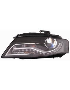 FARO FANALE PROIETTORE ANTERIORE AUDI A4 2007 XENON A LED C/MOTORE ELETT. DX DEPO 10019