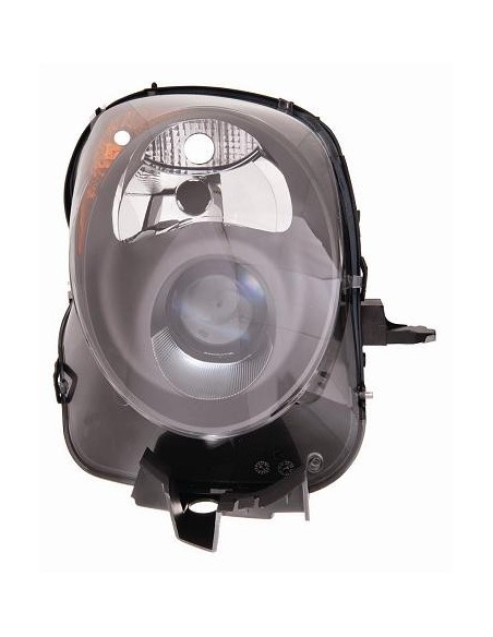 FARO FANALE PROIETTORE ANTERIORE ALFA ROMEO MITO 2008 PARAB. NERA DX DEPO 10027