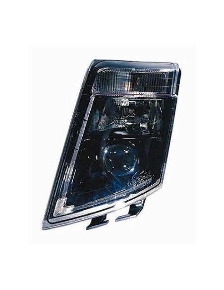 FARO FANALE PROIETTORE ANTERIORE VOLVO TRUCK FH16 2008 MANUALE PARAB. NERA A LED DX DEPO 10037