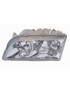 FARO FANALE PROIETTORE ANTERIORE VOLVO S 40 - V 40 2001 4 PIN PARABOLA CROMATA REG. EL. DX DEPO 10045