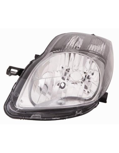 FARO FANALE PROIETTORE ANTERIORE TOYOTA YARIS 2009 MOD. VALEO PARAB. NERA C/MOTORE DX DEPO 10053