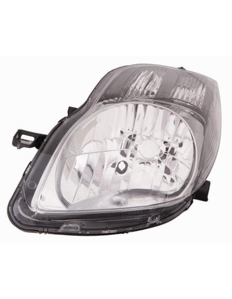 FARO FANALE PROIETTORE ANTERIORE TOYOTA YARIS 2009 MOD. VALEO PARAB. NERA C/MOTORE DX DEPO 10053