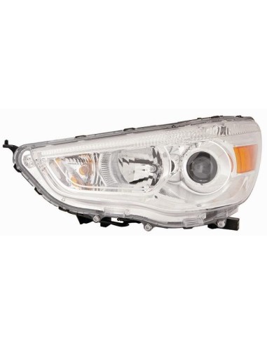 FARO FANALE PROIETTORE ANTERIORE MITSUBISHI ASX 2010 PARAB. CROMATA DX DEPO 10065