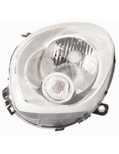 FARO FANALE PROIETTORE ANTERIORE MINI COUNTRYMAN 2010CON FAN. BIANCO C/MOTORE ELETT. DX DEPO 10118
