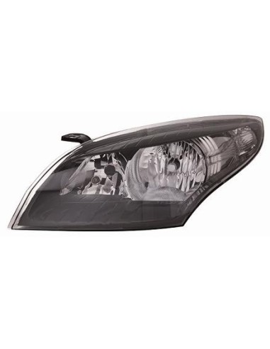 FARO FANALE PROIETTORE ANTERIORE RENAULT MEGANE 2012 PARAB. NERA C/MOTORE ELETT. DX DEPO 10132