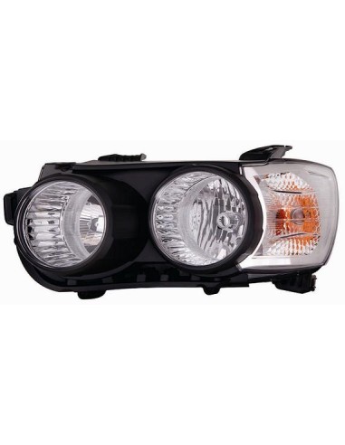 FARO FANALE PROIETTORE ANTERIORE CHEVROLET AVEO 2011 PARAB. NERA DX DEPO 10207