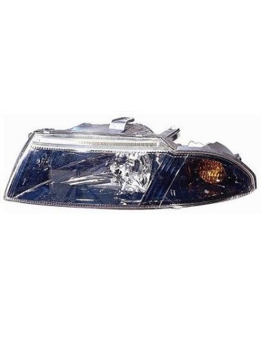 FARO FANALE PROIETTORE ANTERIORE MITSUBISHI CARISMA 99' PARAB. NERA DX DEPO 10403