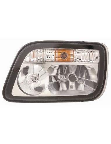 FARO FANALE PROIETTORE ANTERIORE MERCEDES ACTROS 2003 XENON REG. MANUALE DX DEPO 10405