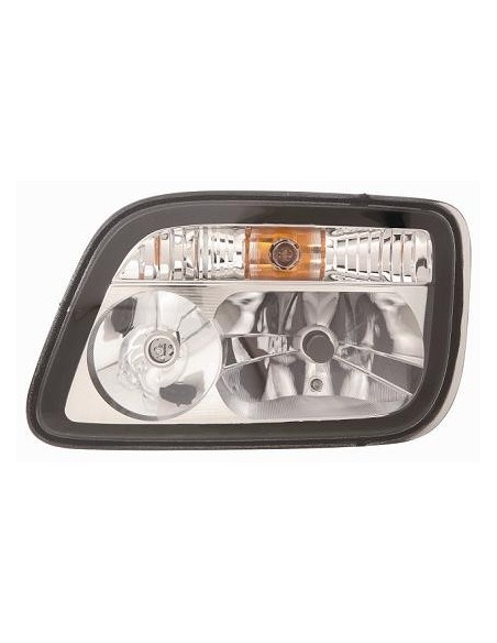FARO FANALE PROIETTORE ANTERIORE MERCEDES ACTROS 2003 XENON REG. MANUALE DX DEPO 10405