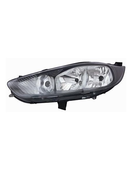 FARO FANALE PROIETTORE ANTERIORE FORD FIESTA 2013 C/MOTORE PARAB. NERA DX DEPO 10407