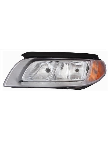 FARO FANALE PROIETTORE ANTERIORE VOLVO XC70 2012 - V70 2013 - S80 2013 PARAB. CROMATA A LED C/MOTORE DX DEPO 10423