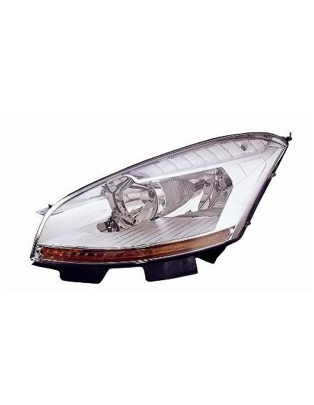 FARO FANALE PROIETTORE ANTERIORE CITROEN C4 PICASSO 2007 DX DEPO 20890