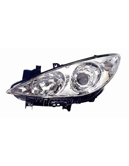 FARO FANALE PROIETTORE ANTERIORE PEUGEOT 307 2005 XENON DX DEPO 23130