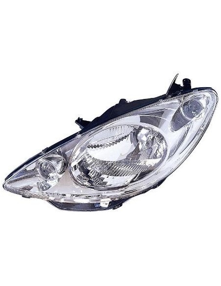 FARO FANALE PROIETTORE ANTERIORE PEUGEOT 1007 PARAB. CROMATA DX DEPO 23170