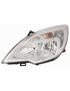 FARO FANALE PROIETTORE ANTERIORE OPEL MERIVA B 2010 PARAB. CROMATA CON MOTORE ELETT. DX DEPO 28060