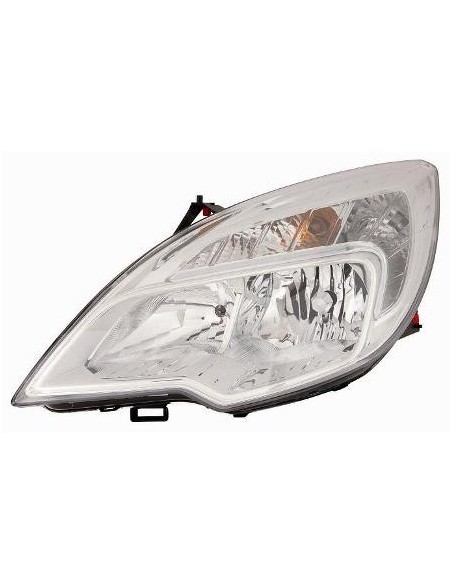 FARO FANALE PROIETTORE ANTERIORE OPEL MERIVA B 2010 PARAB. CROMATA CON MOTORE ELETT. DX DEPO 28060