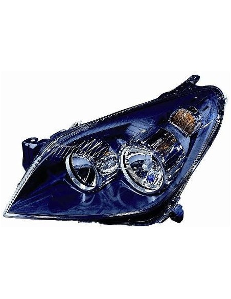 FARO FANALE PROIETTORE ANTERIORE OPEL ASTRA 2004 PARAB. NERA DX DEPO 38860