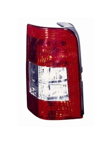 FANALE POSTERIORE S/P. CITROEN BERLINGO 2005 2 PORTE BIANCO-ROSSO DX DEPO 57910