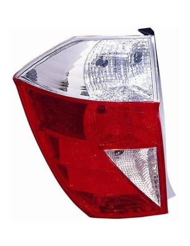 FANALE POSTERIORE S/P. HONDA FRV 2004 BIANCO-ROSSO DX DEPO 58460
