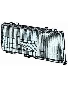 VETRO FARO FANALE PROIETTORE ANTERIORE MERCEDES 190 E 82-93 DX DEPO 70060