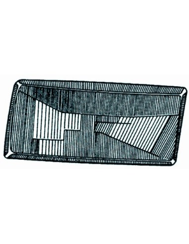 VETRO FARO FANALE PROIETTORE ANTERIORE AUDI 80 86-91 DX DEPO 70100