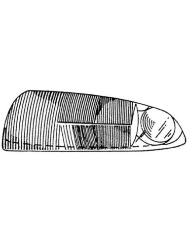 VETRO FARO FANALE PROIETTORE ANTERIORE FORD FIESTA 96 DX DEPO 70120