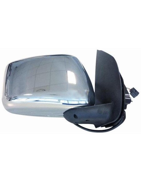 RETROVISORE ESTERNO NISSAN NAVARA PICK-UP ELETTRICO CROMATO DX DEPO 98590