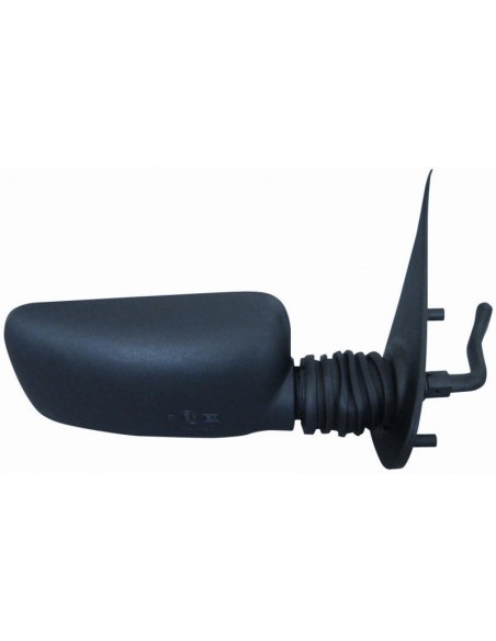 RETROVISORE SPECCHIO ESTERNO C/LEVA FIAT CINQUECENTO MOD. 750-900-SUITE-SPORTING 1992/01-1998/04 SX CALOTTA NERA 81450 DEPO