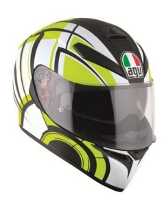 CASCO K-3 SV AVIOR MATT WHITE/LIME TG.XL PINL AGV