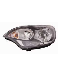 FARO FANALE PROIETTORE ANTERIORE KIA RIO 2011 PARAB. NERA DX DEPO 10588