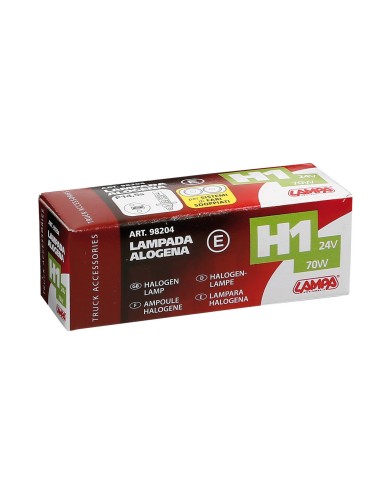 LAMPADINA H1 24V 70W P14,5S SCATOLA 98204 LAMPA