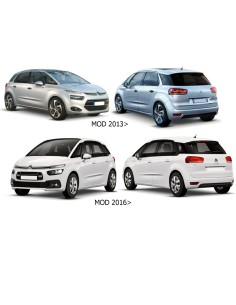 VETRINO CON PIASTRA RET.SX C4 PICASSO 2013 in poi