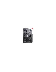 VETRINO SPECCHIO RETROVISORE C/PIASTRA RET.SX SUP