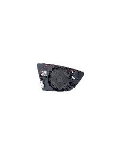 VETRINO SPECCHIO RETROVISORE C/PIASTRA SX EL.SEAT