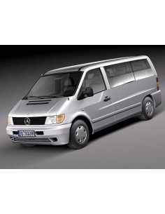 VETRINO SPECCHIO C/PIASTRA DX +SX MERCEDES VITO 96-03 2