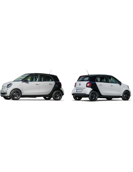 GRIGLIA GOFFR NERA SMART FORFOUR 11/14 in poi
