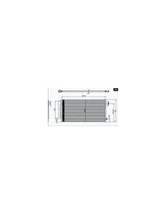 CONDENSATORE FIAT 500L (351, 352)