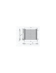 CONDENSATORE NISSAN MICRA IV (K13) 1.2