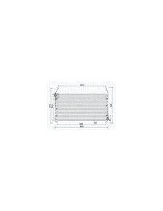 CONDENSATORE FIAT MULTIPLA (186) 1.9 JTD 1