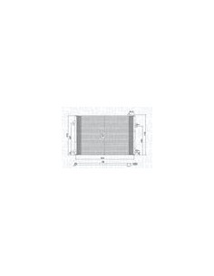 CONDENSATORE RENAULT CLIO II (BB, CB)