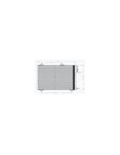 CONDENSATORE PEUGEOT 206 (2A-C) 1.4 I