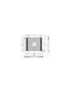 CONDENSATORE VW UP (121, 122, BL1, BL2) 1.0