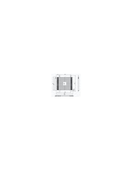 CONDENSATORE VW UP (121, 122, BL1, BL2) 1.0