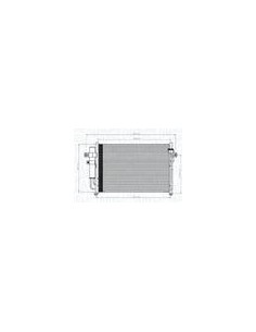 CONDENSATORE HYUNDAI GETZ (TB) 1.1