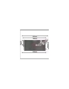 CONDENSATORE FORD KUGA II (DM2) 2.0 TDCI