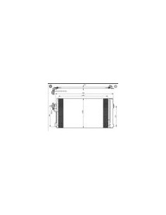 CONDENSATORE MERCEDES VIANO W639
