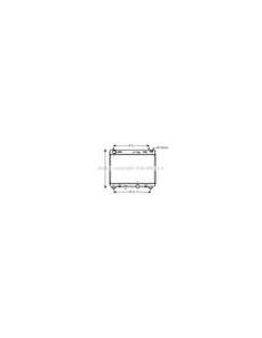 RAD.TOYOTA YARIS 1.4 D4D 05-