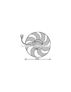 VW7526-VENT.VW POLO IV 1.4 TDI AC 0